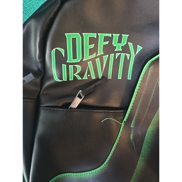 Defy Gravity Wicked The Movie 2024, Faux Leather Mini Backpack NWT Elphaba - Picture 6 of 9